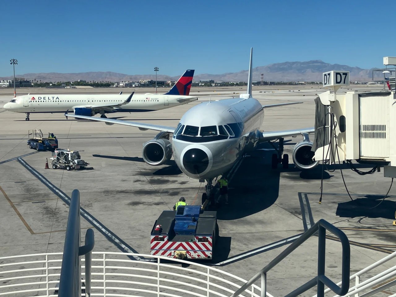 American Airlines Allegheny heritage livery at LAS