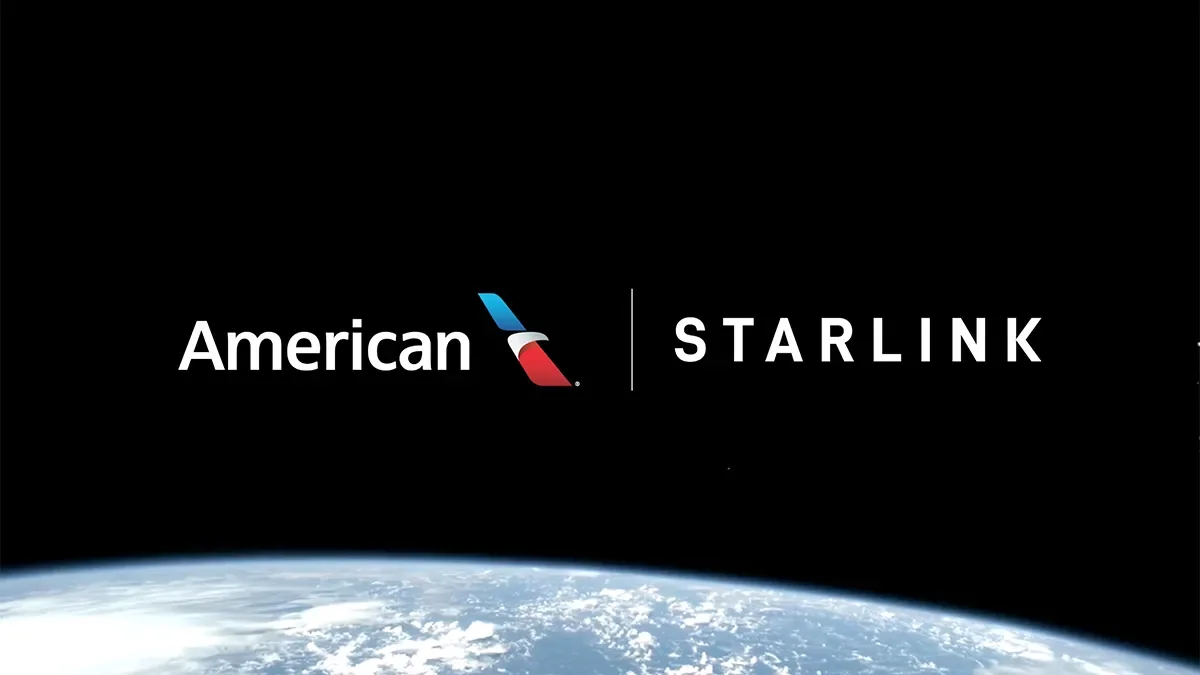 American Airlines Starlink fleet-wide rollout announcement