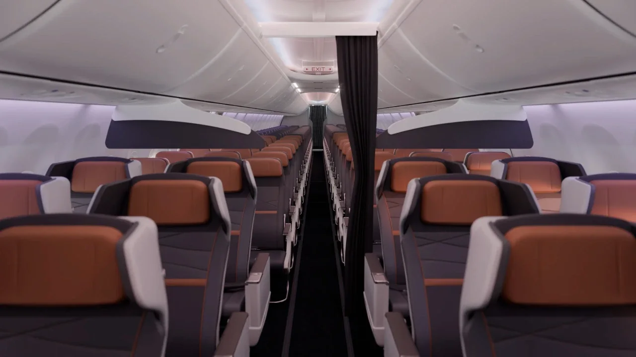 Alaska 737-10 MAX Premium Reserve rendering