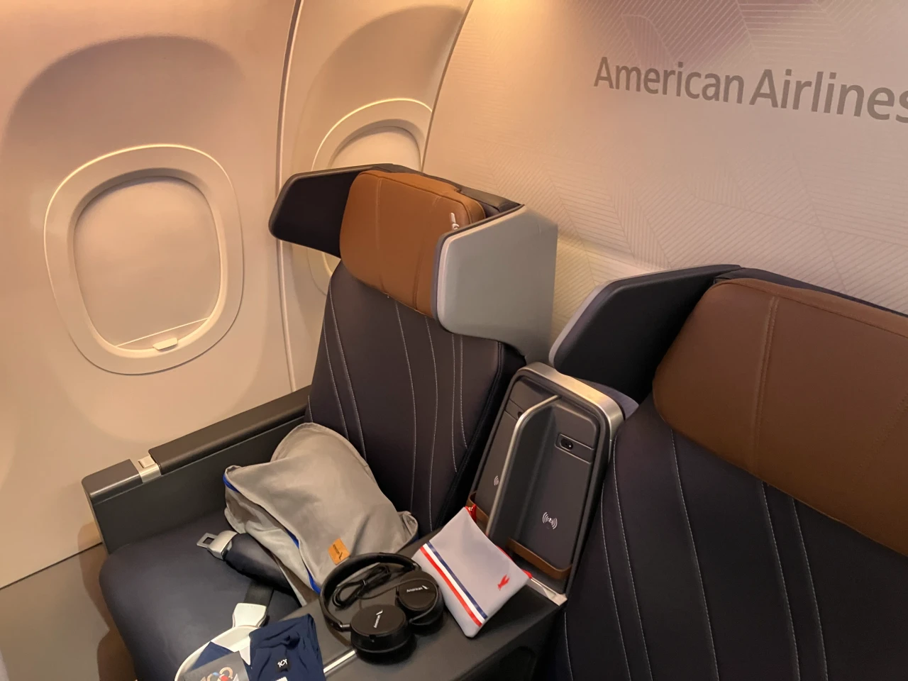 Inside the American Airlines A321XLR cabin