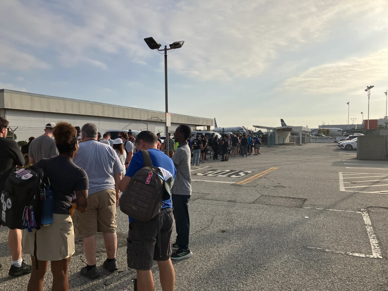 Check-in line at Cranky Dorkfest 2026
