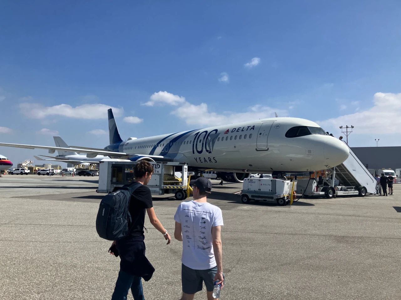 Delta 100th anniversary A321neo at Cranky Dorkfest 2026