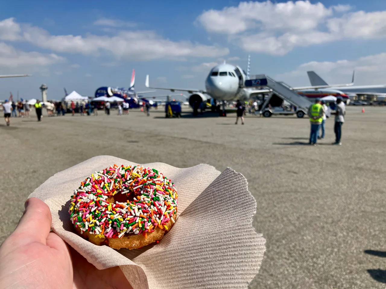 Randy's Donuts and Ramp Access at Cranky Dorkfest 2026