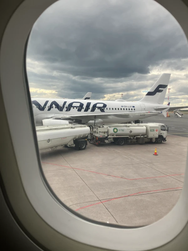 Bulkhead legroom on Finnair's A321