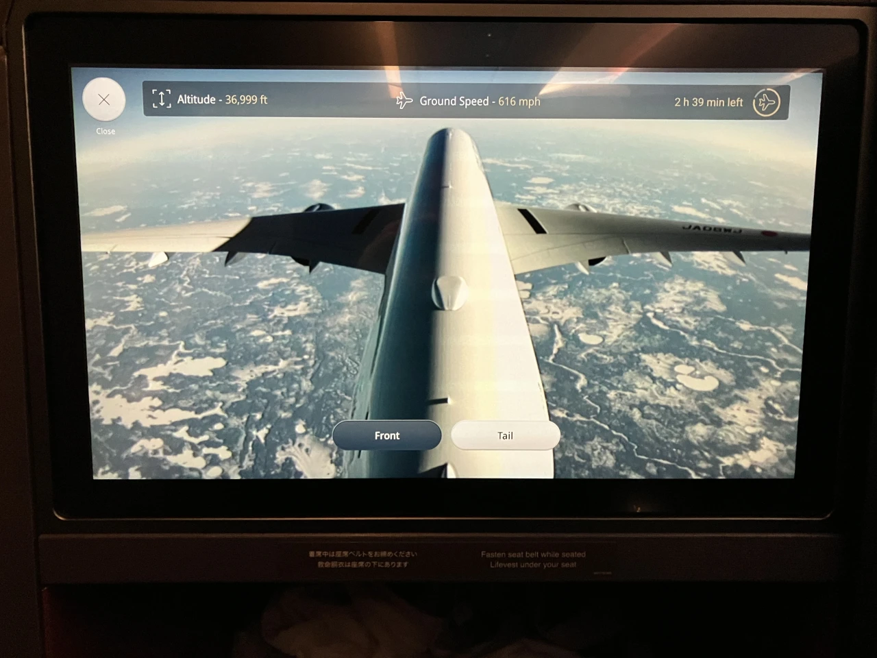 Tokyo → New York in Business on JAL's new A350